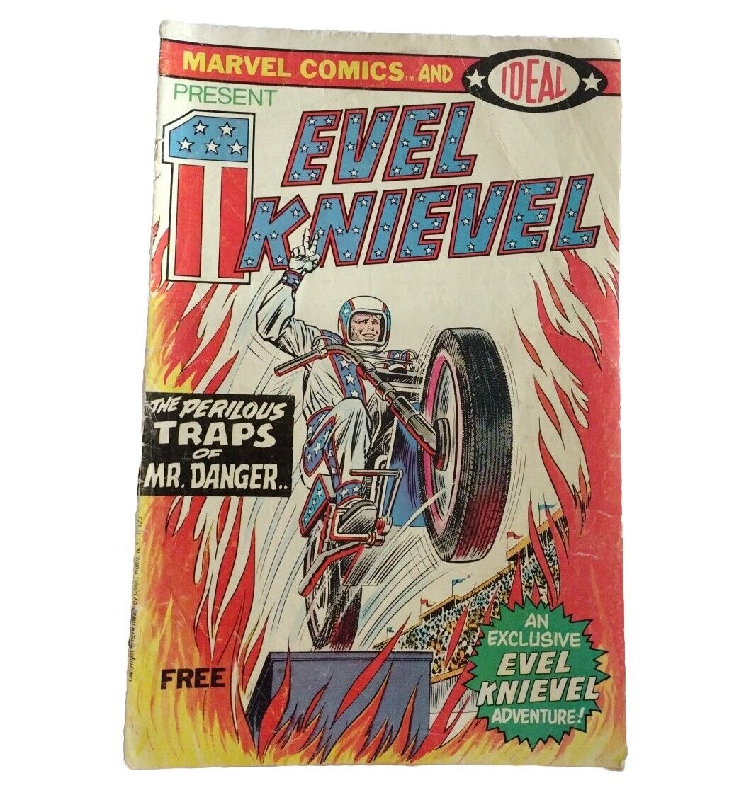 Evel Knievel #1 (1974) Marvel Bronze Age Comic Book