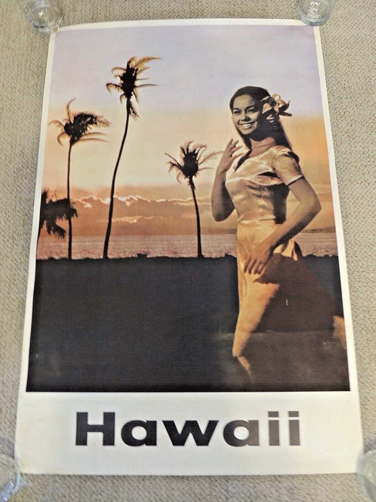 Vintage Hawaii Travel Poster 24\