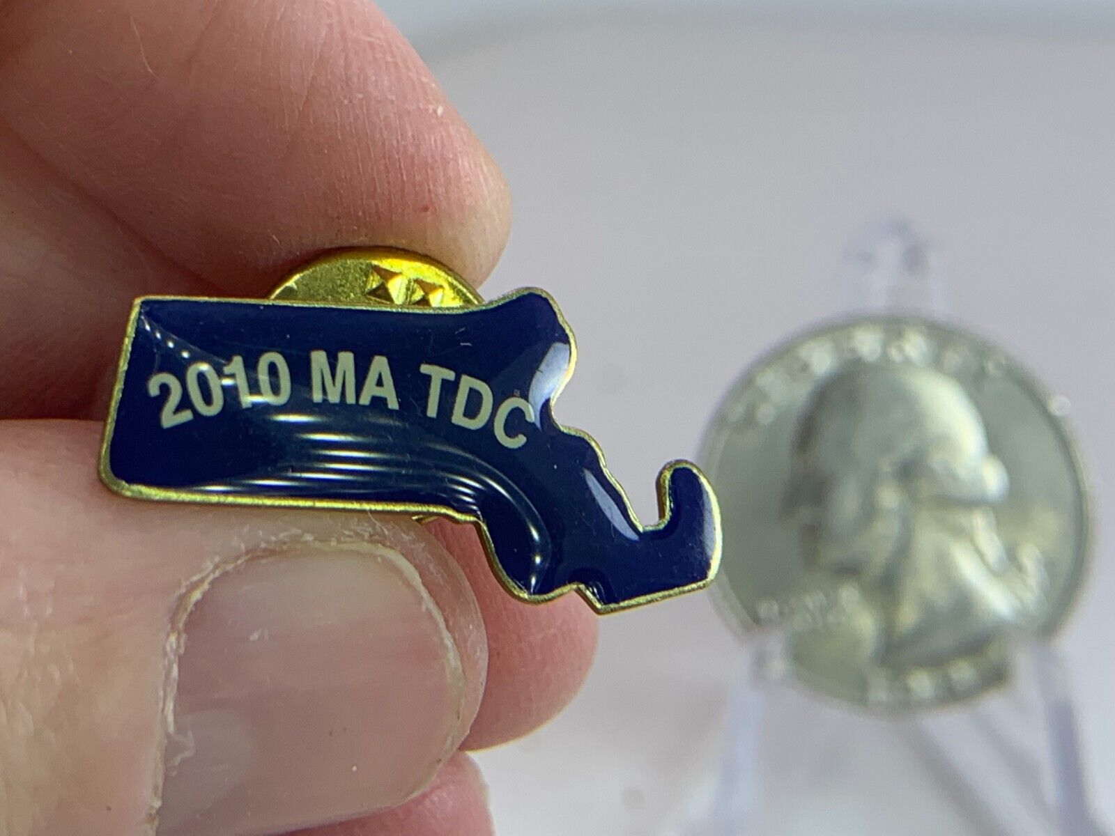 Massachusetts TDC 2010 Vintage Tack Pin T-3542
