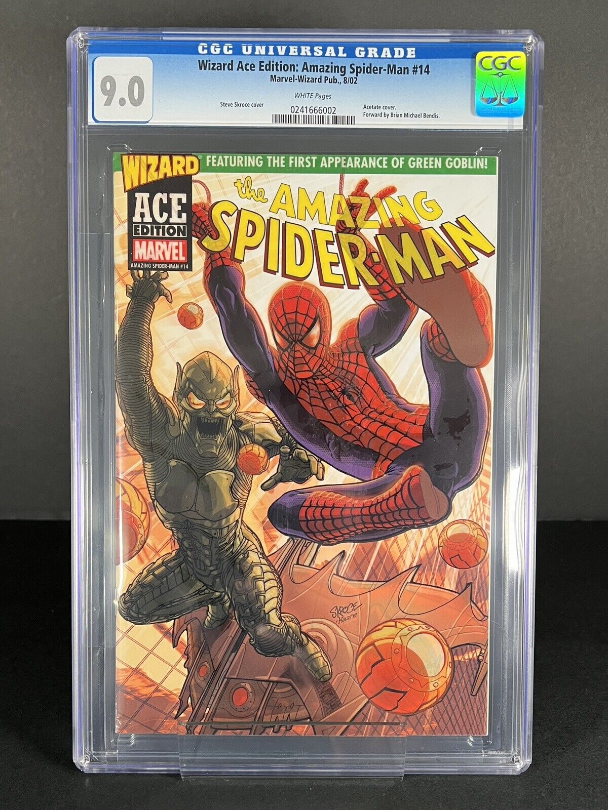 Wizard Ace Edition: Amazing Spider-Man #14 Marvel Comics 2002 CGC 9.0