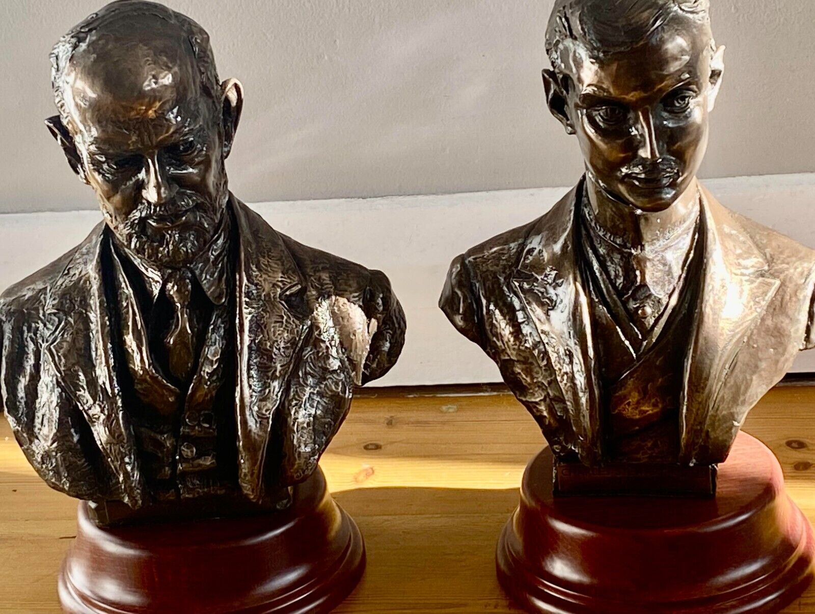 Rolls Royce - Bronze Busts of Charles Rolls & Frederick Royce Dealership Dealer