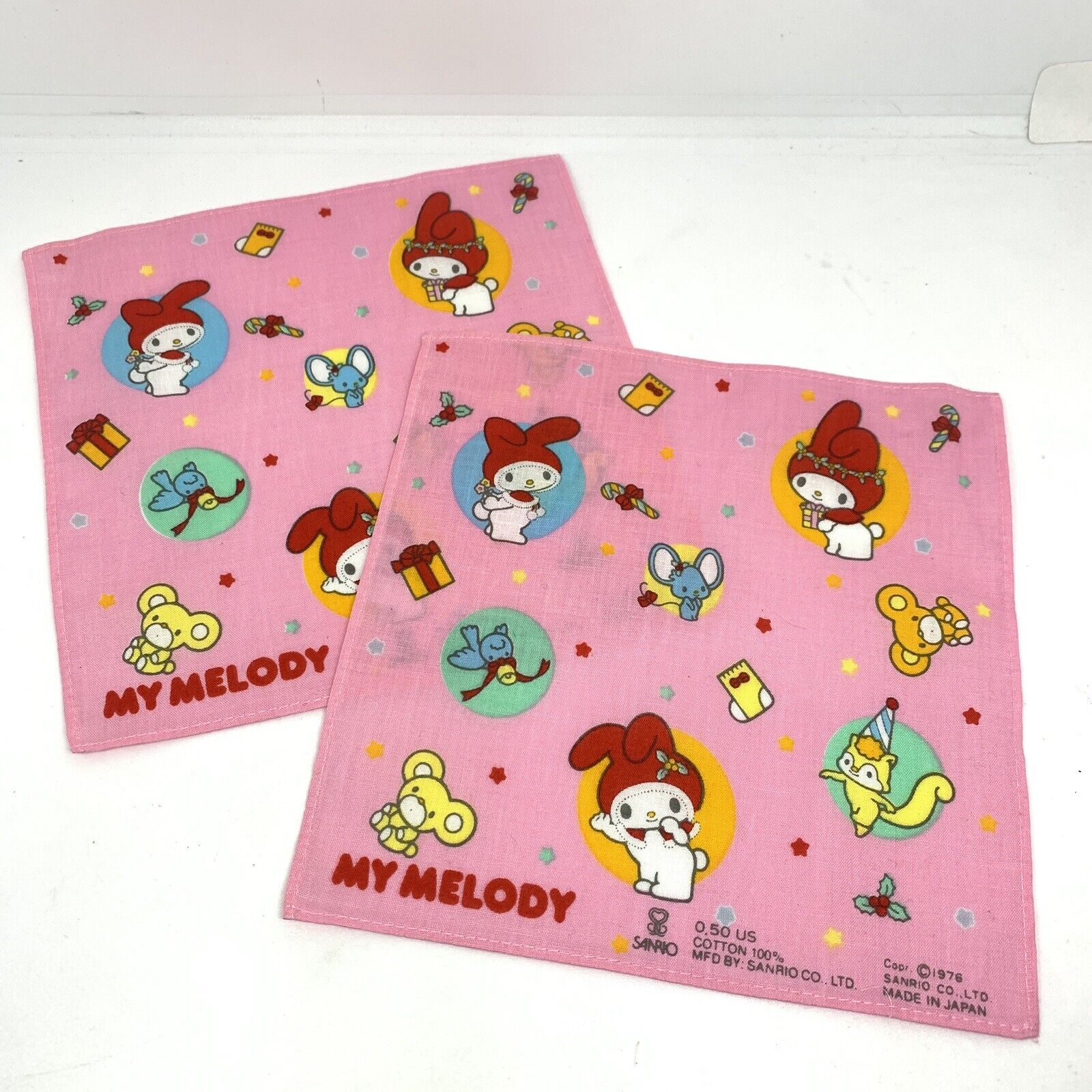 Sanrio My Melody Handkerchief Mini 6.5\