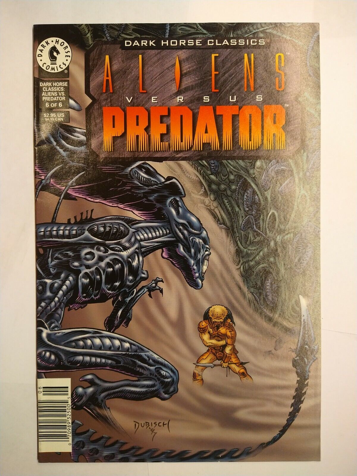 Aliens versus Predator #6 of 6 Dark Horse Comics UNCIRCULATED