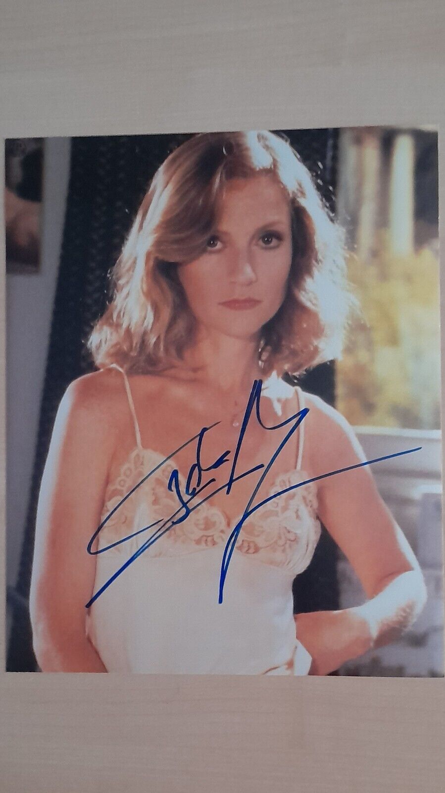 ISABELLE HUPPERT photo 27x20cm signed - very sexy AUTHENTIC AUTOGRAPH - 