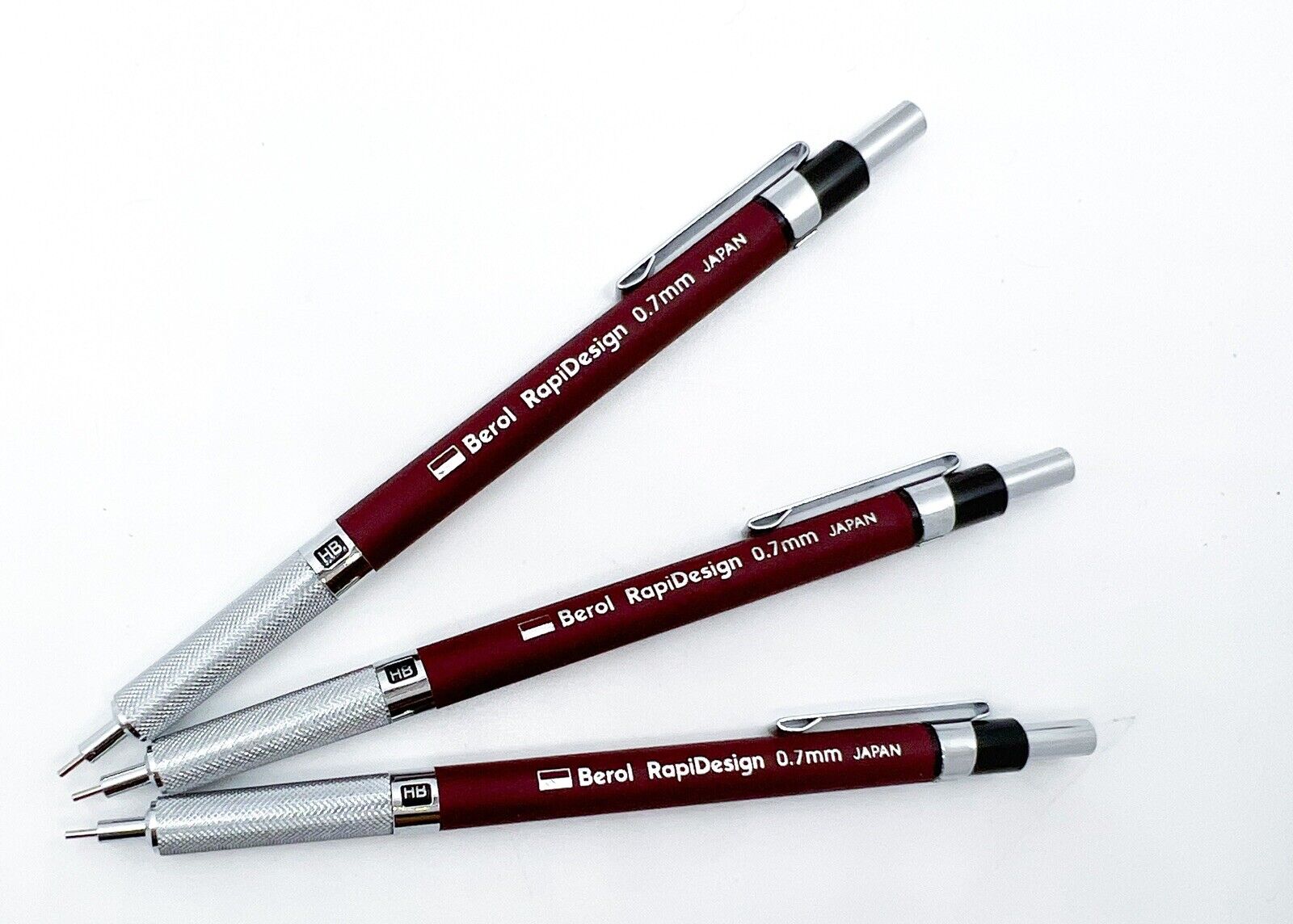 NOS berol Rapidesign Mechanical Pencil 0.7mm metal grip 1pc only, 