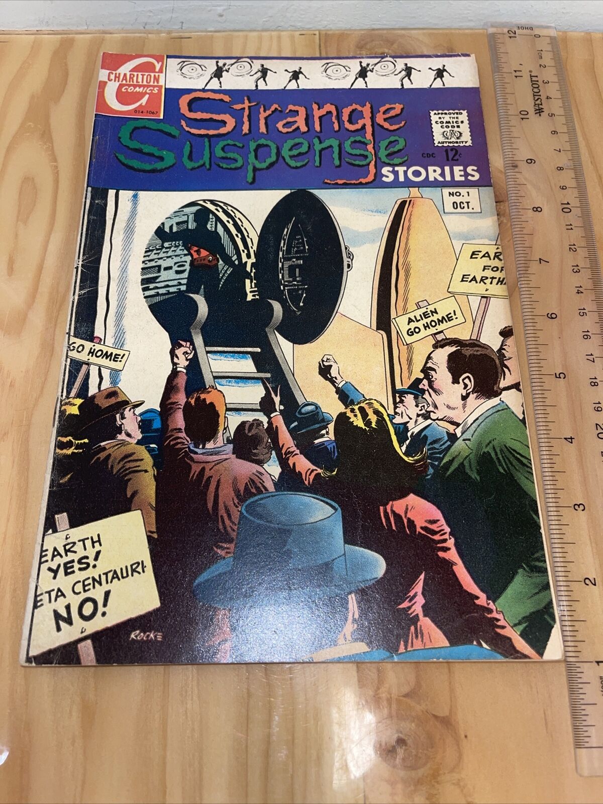 Charlton Comics Strange Suspence Stories #1 1967