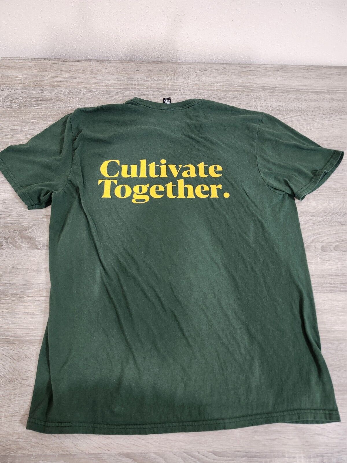 TRULIEVE T shirt XL Medical Marijuana Extra LARGE CULTIVATE TOGETHER GREEN Tee