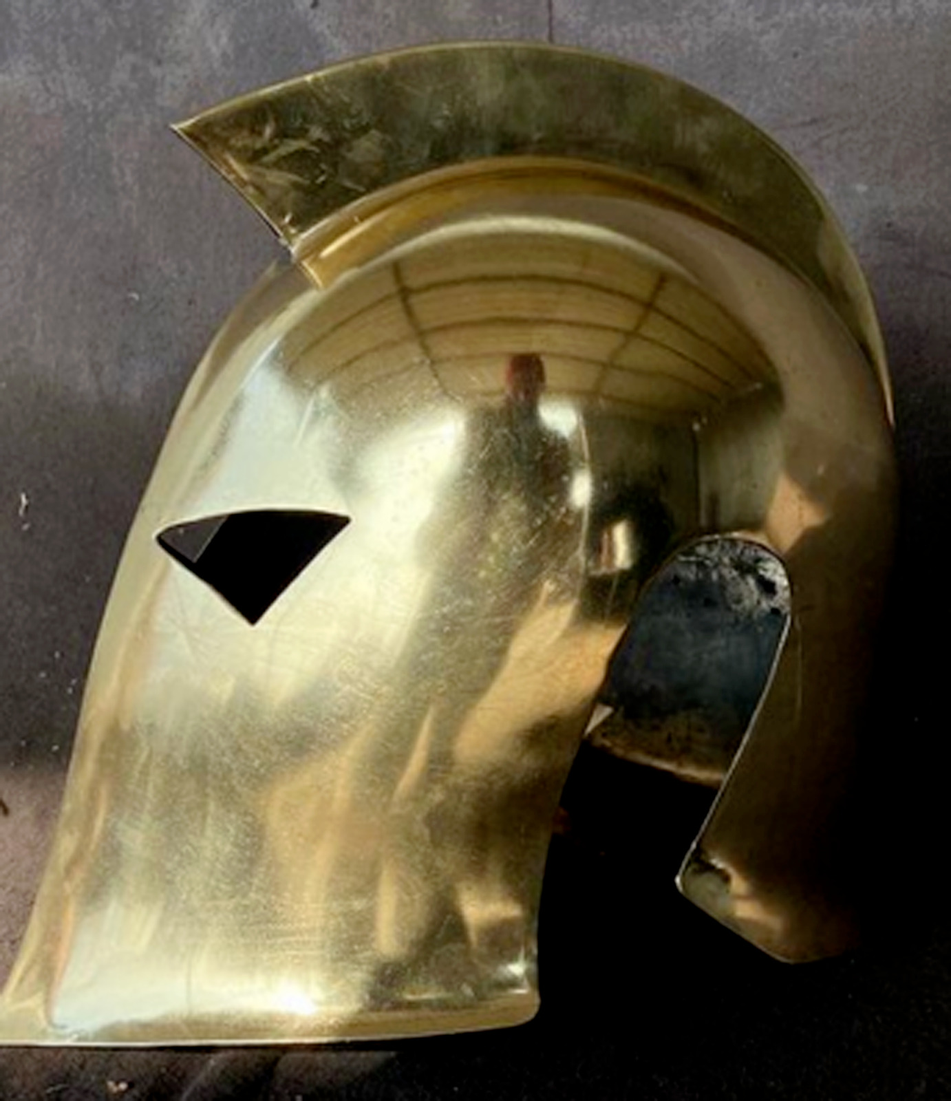 New Metal Dr.Fate helmet Antique Historical helmet & Golden Finish+ Free Linear