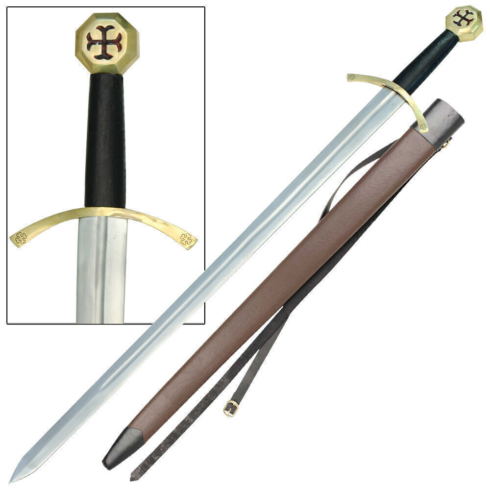 Order of the Temple Medieval Knights Templar Crusader Renaissance Sword