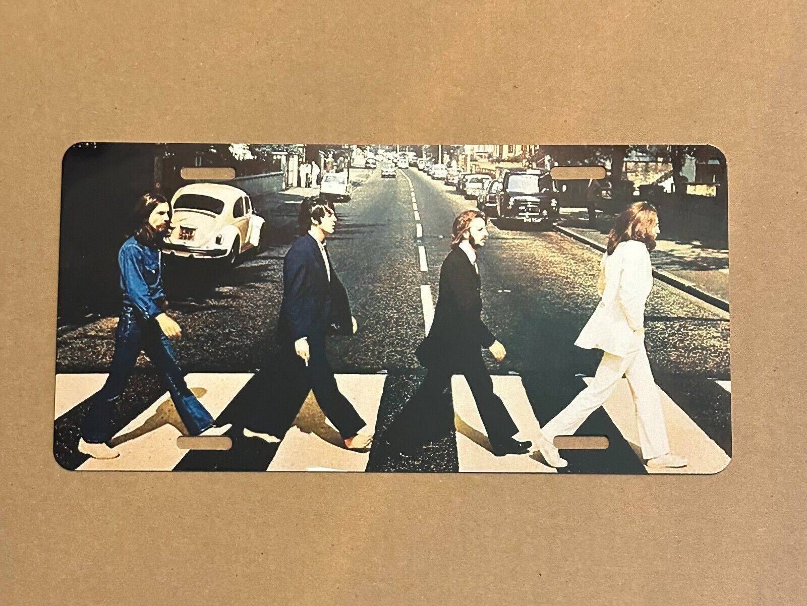 New The Beatles Abbey Road Music License Plate