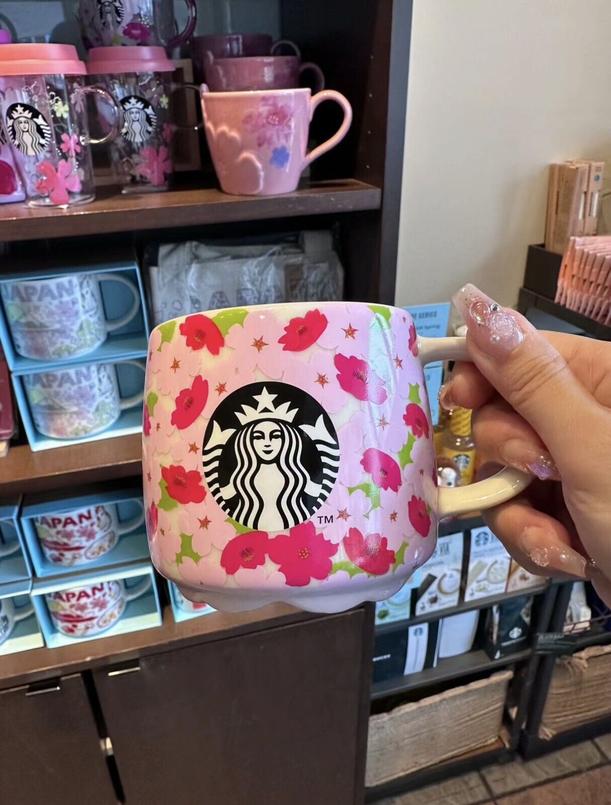 Starbucks Japan SAKURA 2024 Color Changing Mug 355ml（US SELLER）