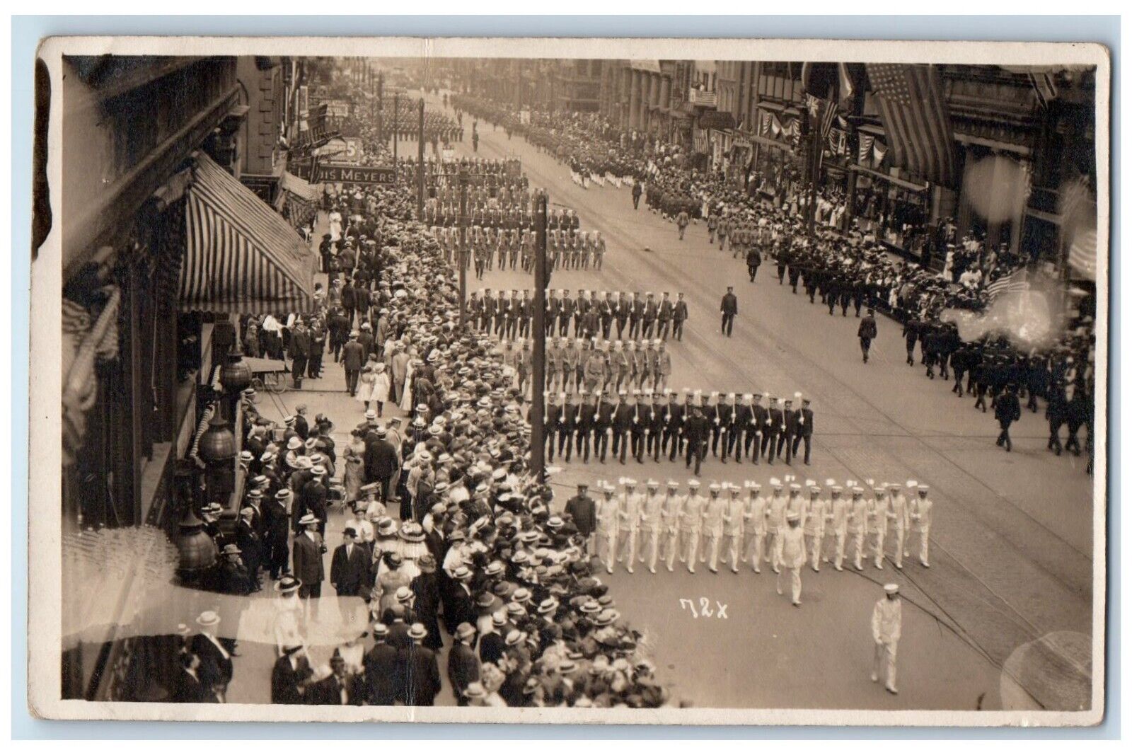 c1910\'s Parade Modern Woodmen America Buffalo New York NY RPPC Photo Postcard