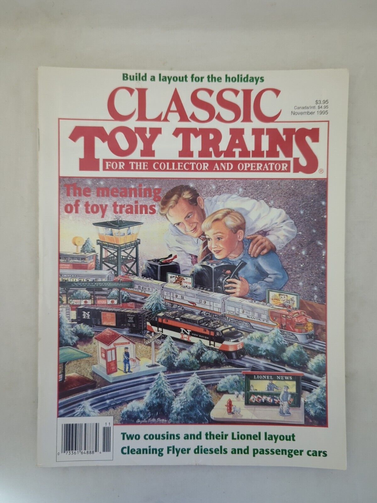 Classic Toy Trains November 1995 The Meaning of Toy Trains