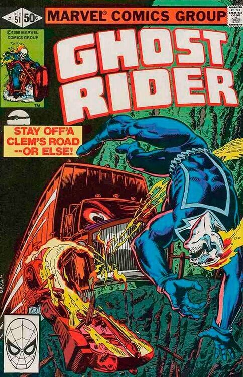 Ghost Rider -  #51  - Marvel Comics - Direct - 1980 - CLASSIC grab it NOW