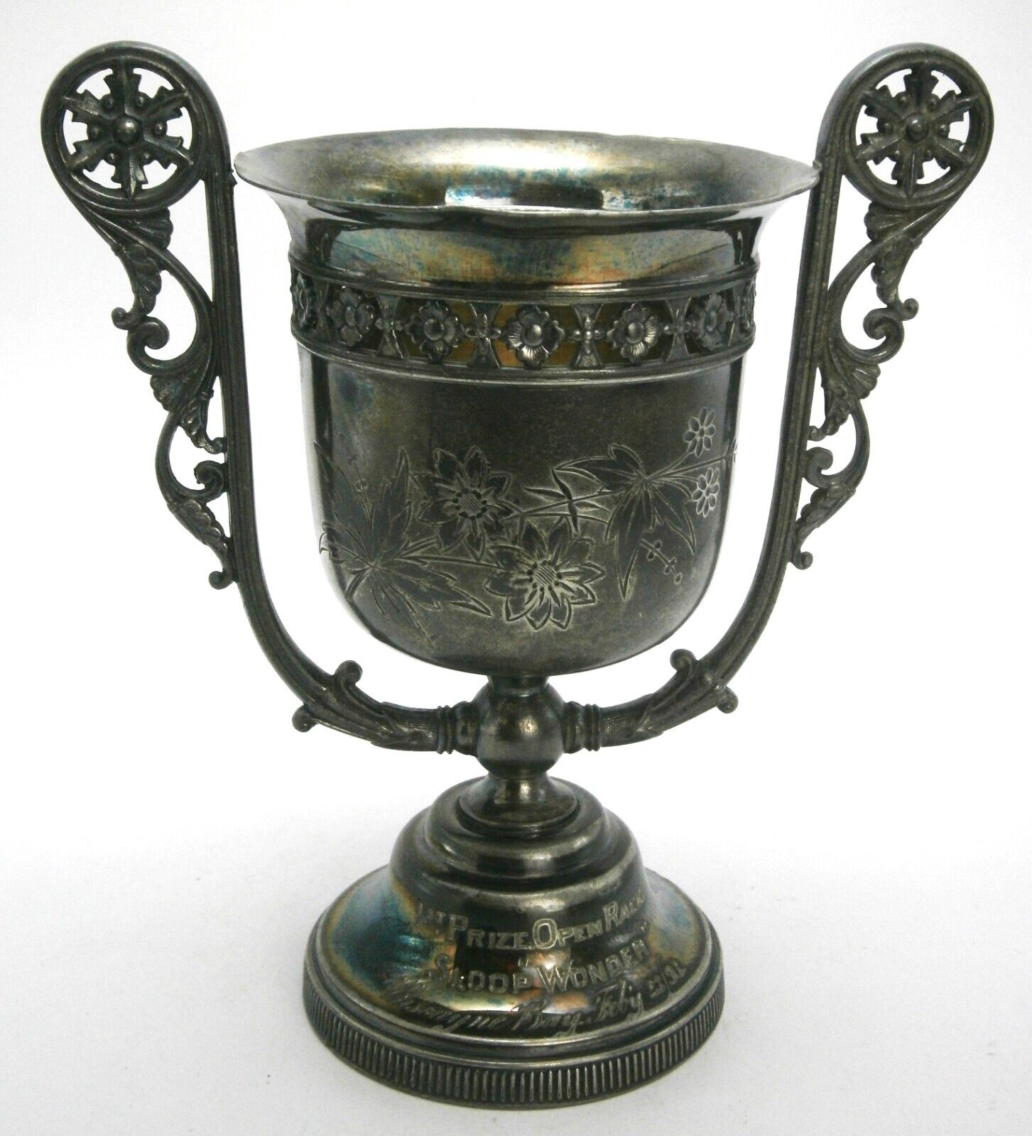 TUFTS 1893 1st Place Loving Cup Trophy by the Sloop \