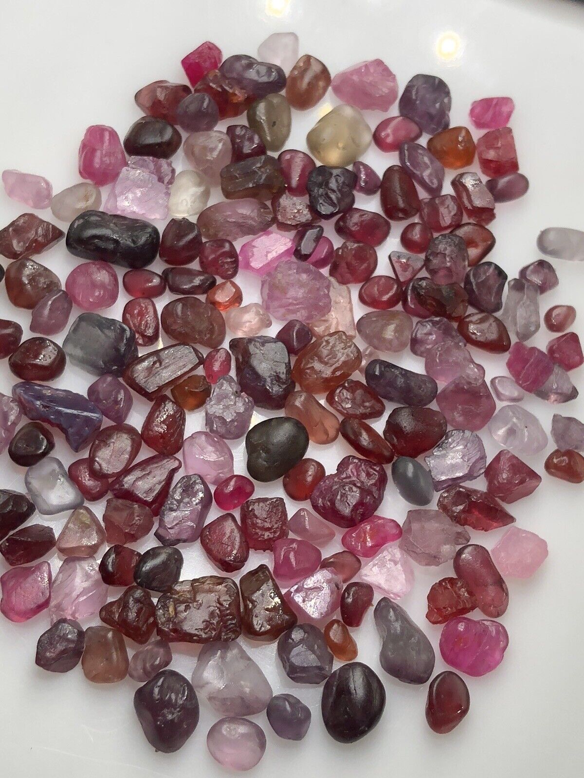 27.70 Grams/ Natural Multi Color Spinel From Burma,  Ready For Natural Jewelery