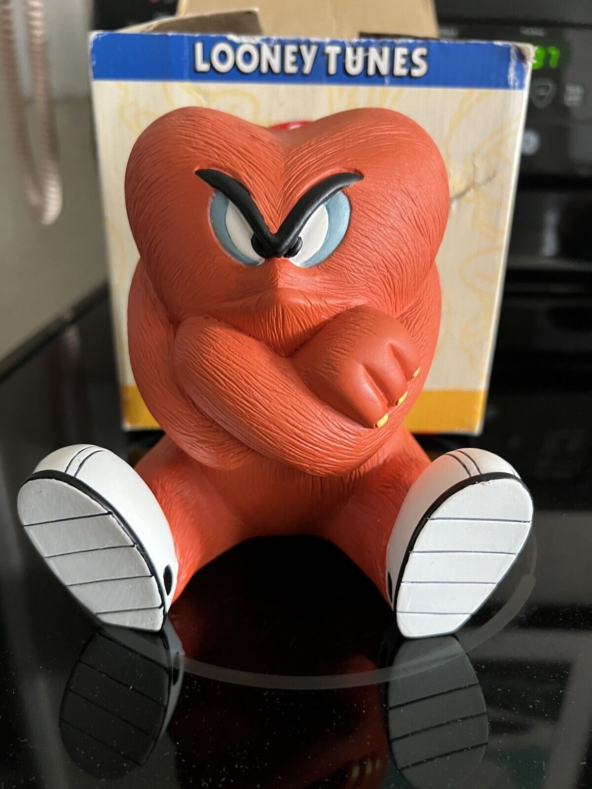 Looney Tunes-Gossamer Hairy Orange Monster Sitting Figurine&Paperweight-1996-VTG