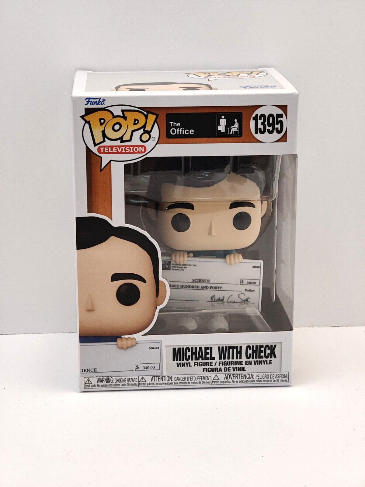 Funko Pop Vinyl: The Office - Michael with Check #1395