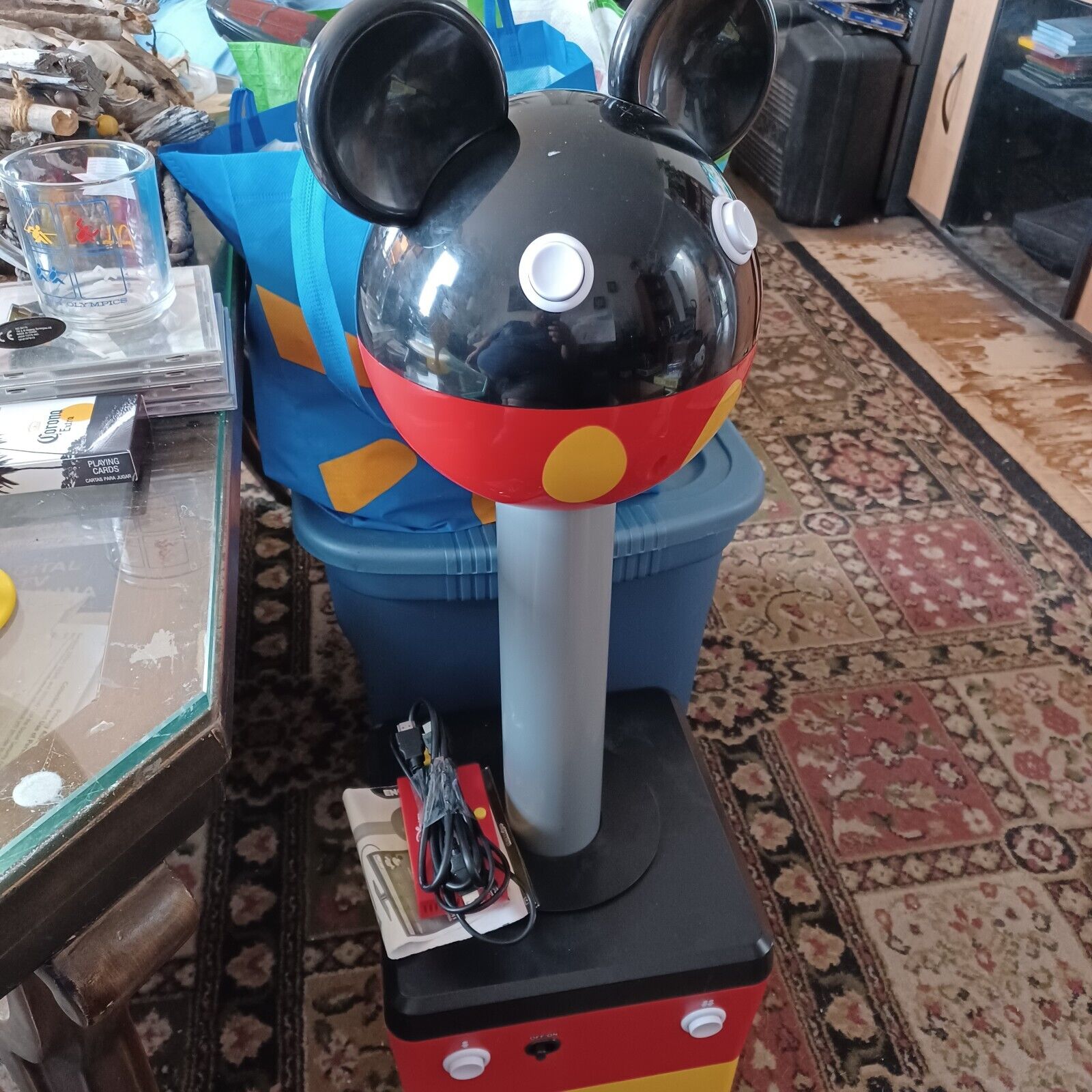 Arcade1Up - Disney Mickey Mouse Giant Joystick & Console - TESTED