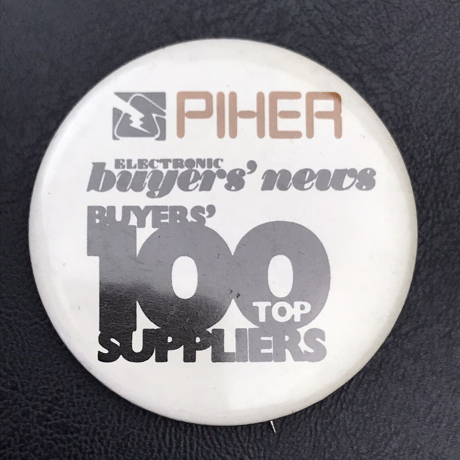PIHER Buyers’ News Vintage Pin Button Top 100 Suppliers