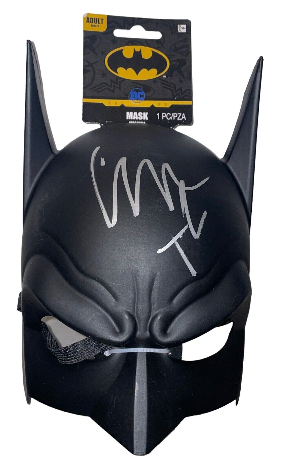 Christian Bale Signed Autograph The Dark Knight Batman MASK DC Beckett BAS COA
