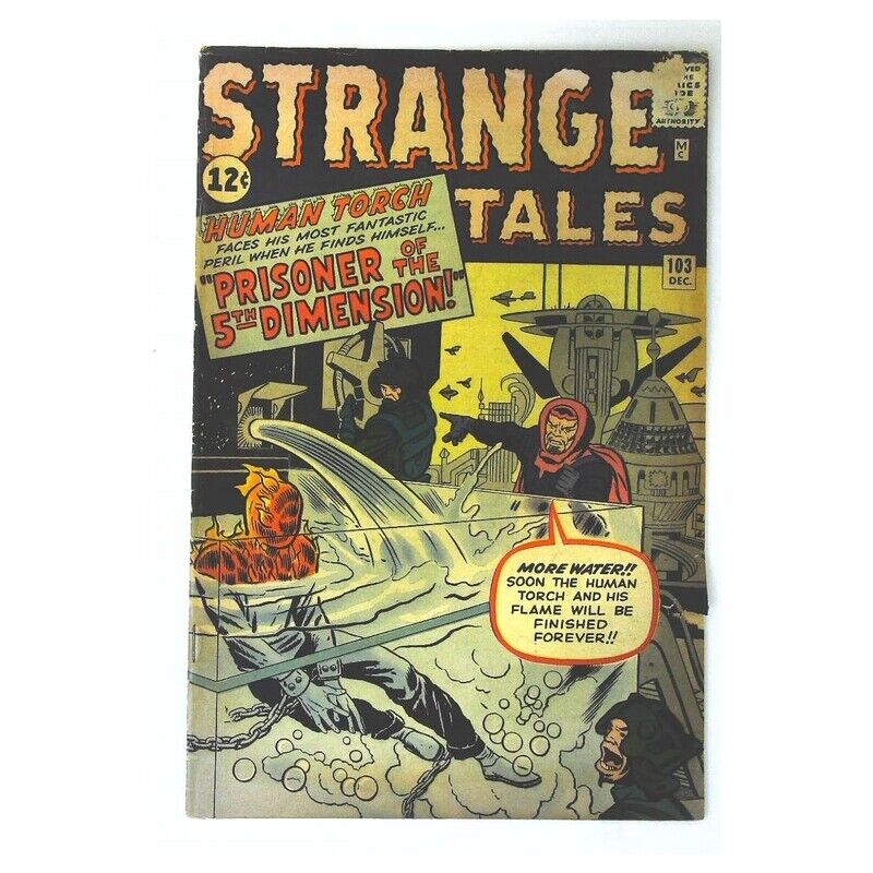 Strange Tales (1951 series) #103 in Fine minus condition. Marvel comics [x;