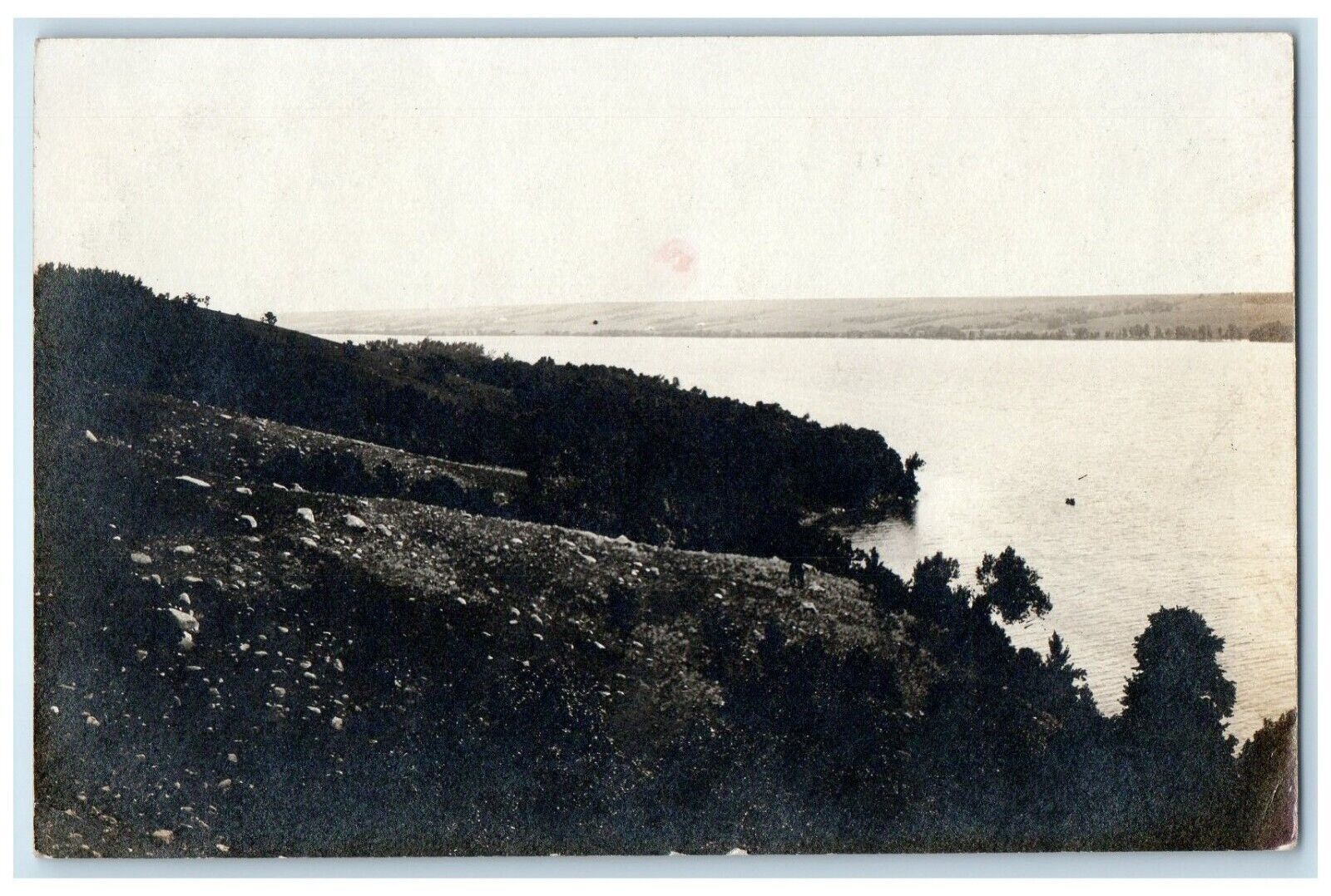 1907 Bird\'s Eye View Of Beardsley Minnesota MN RPPC Photo Antique Postcard