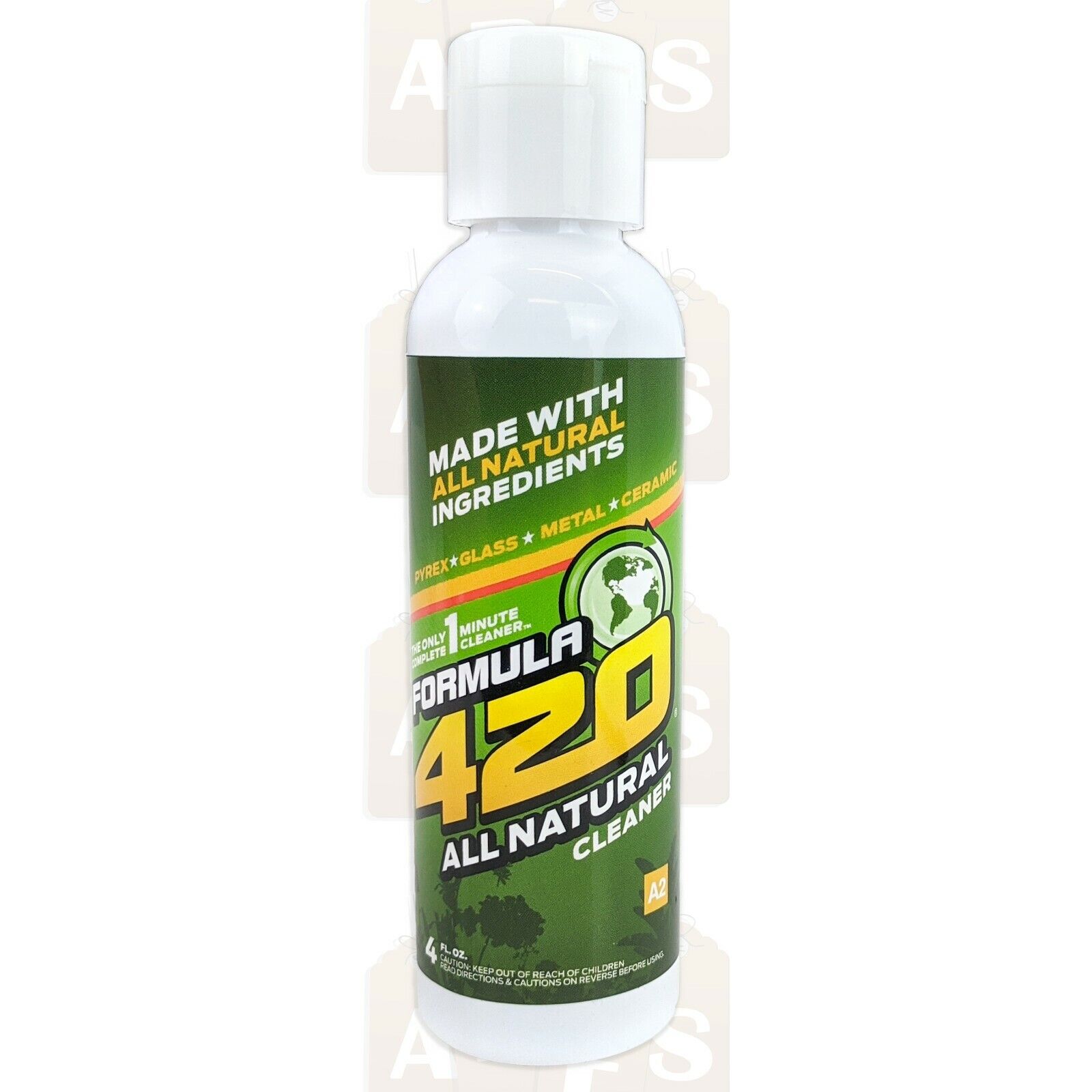 Formula 420 All Natural Cleaner A2, Glass Metal Ceramic & More 1m Cleanser, 4OZ