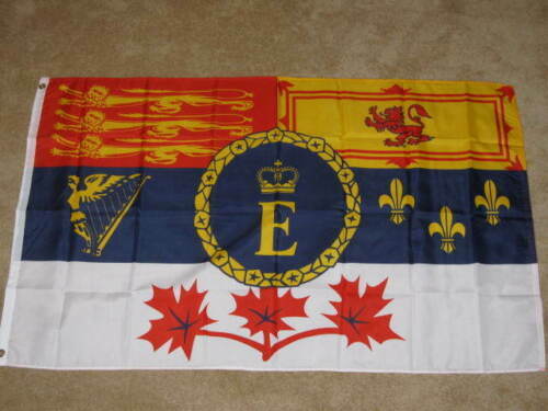 3X5 CANADIAN ROYAL STANDARD FLAG CANADA BANNER NEW 100D