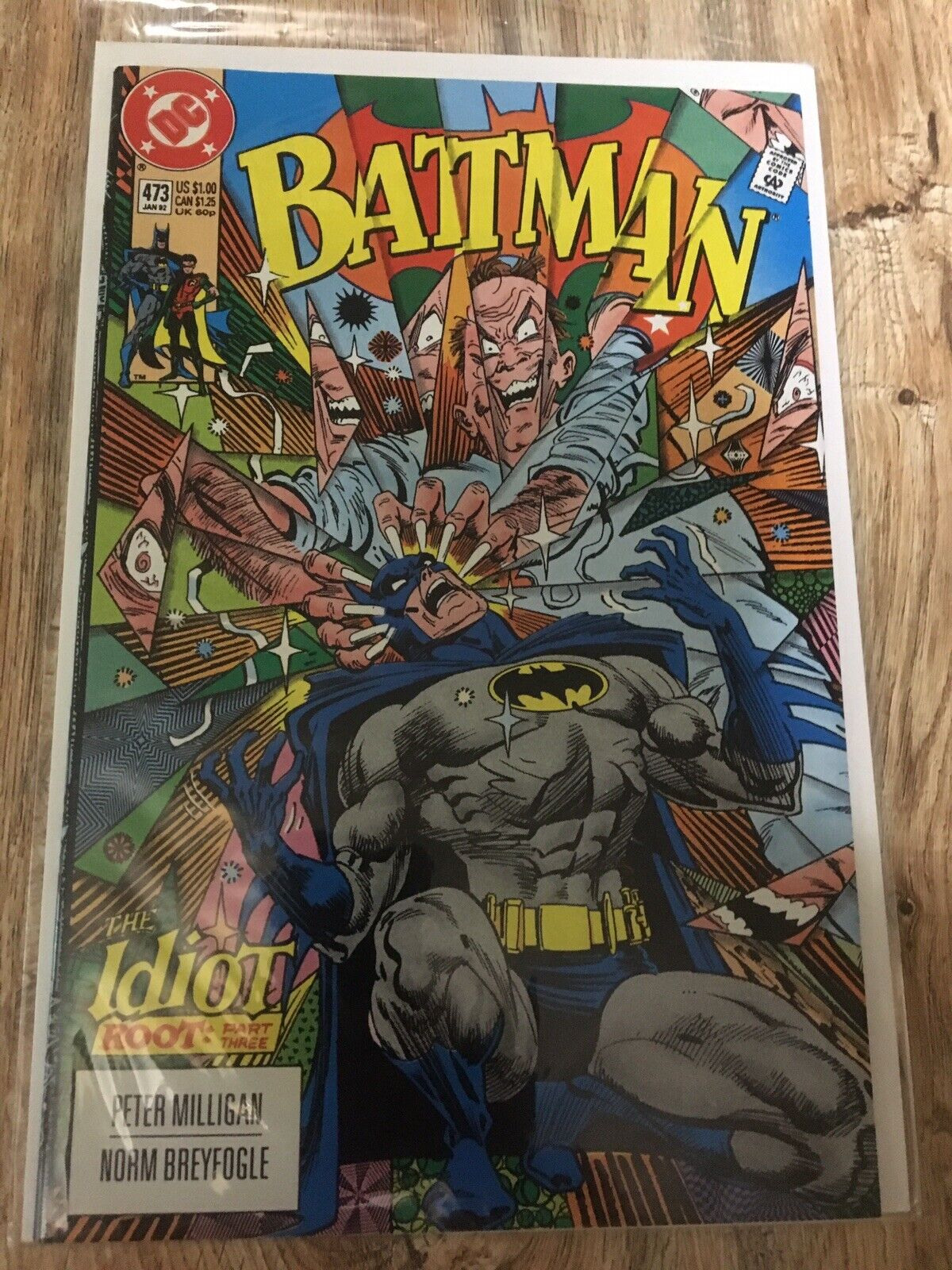 Batman #473 (1992) The Idiot Part Three - Into the Idiot Zone DC Comics VF/NM
