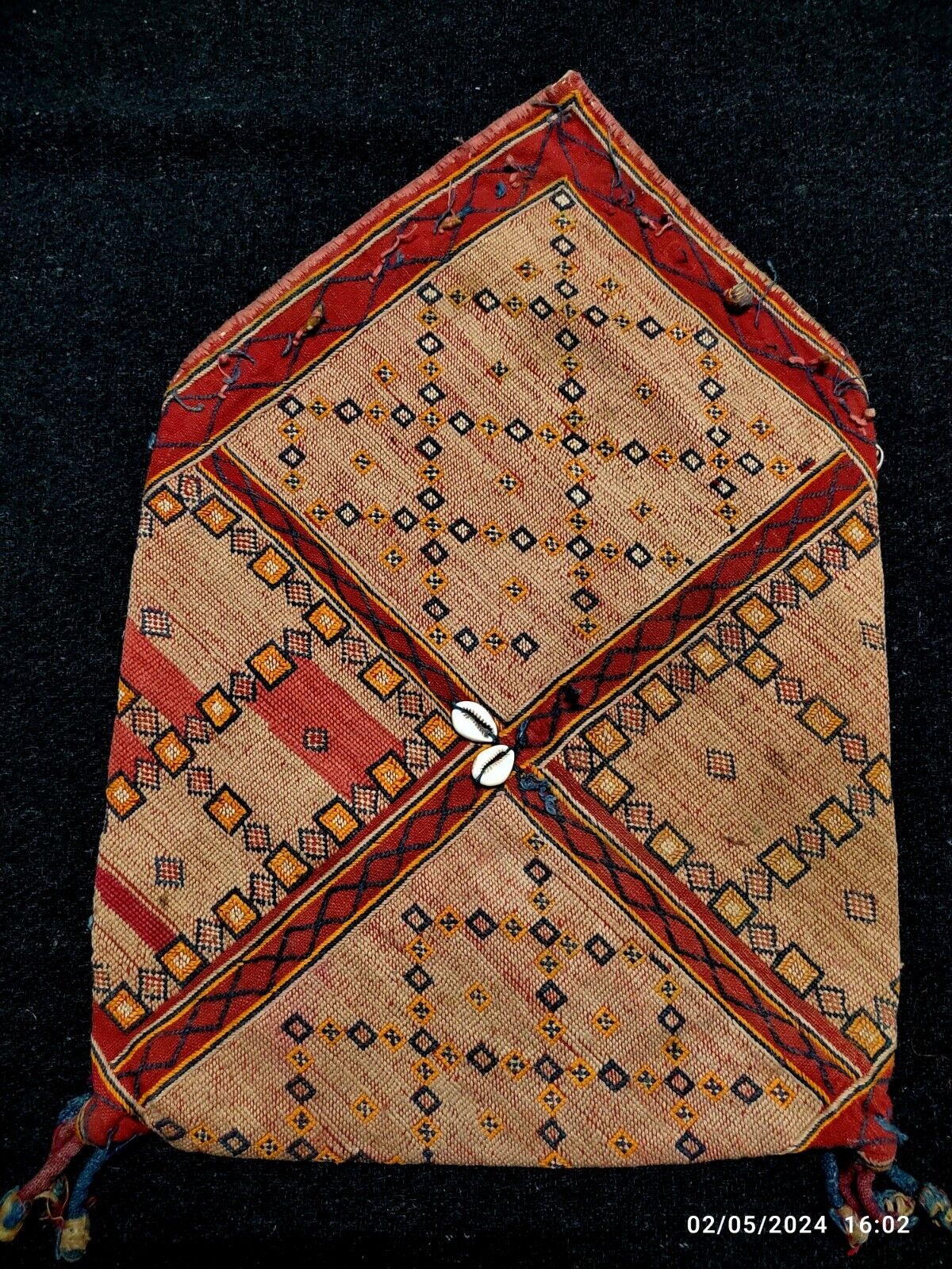 Indian vintage antique ethnic banjara rabari kutchi tribal BOHO handmade bag 09