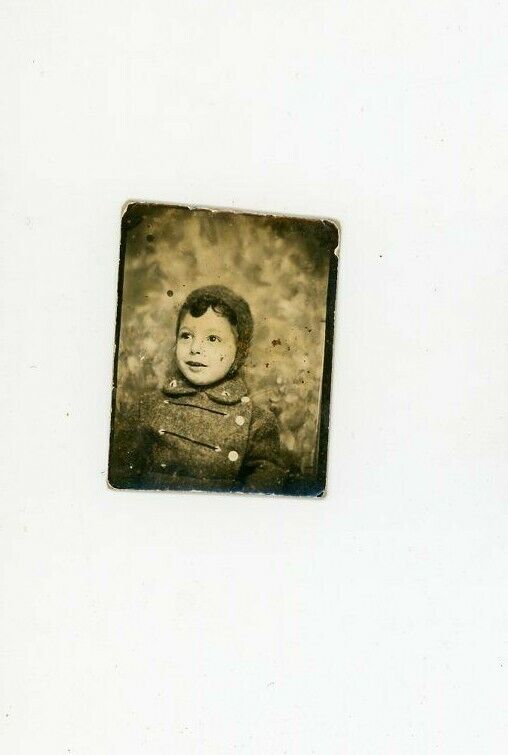 c1920s-30s Photo Picture Booth Vtg Children Child Kids Babies Mom Small Lot 4