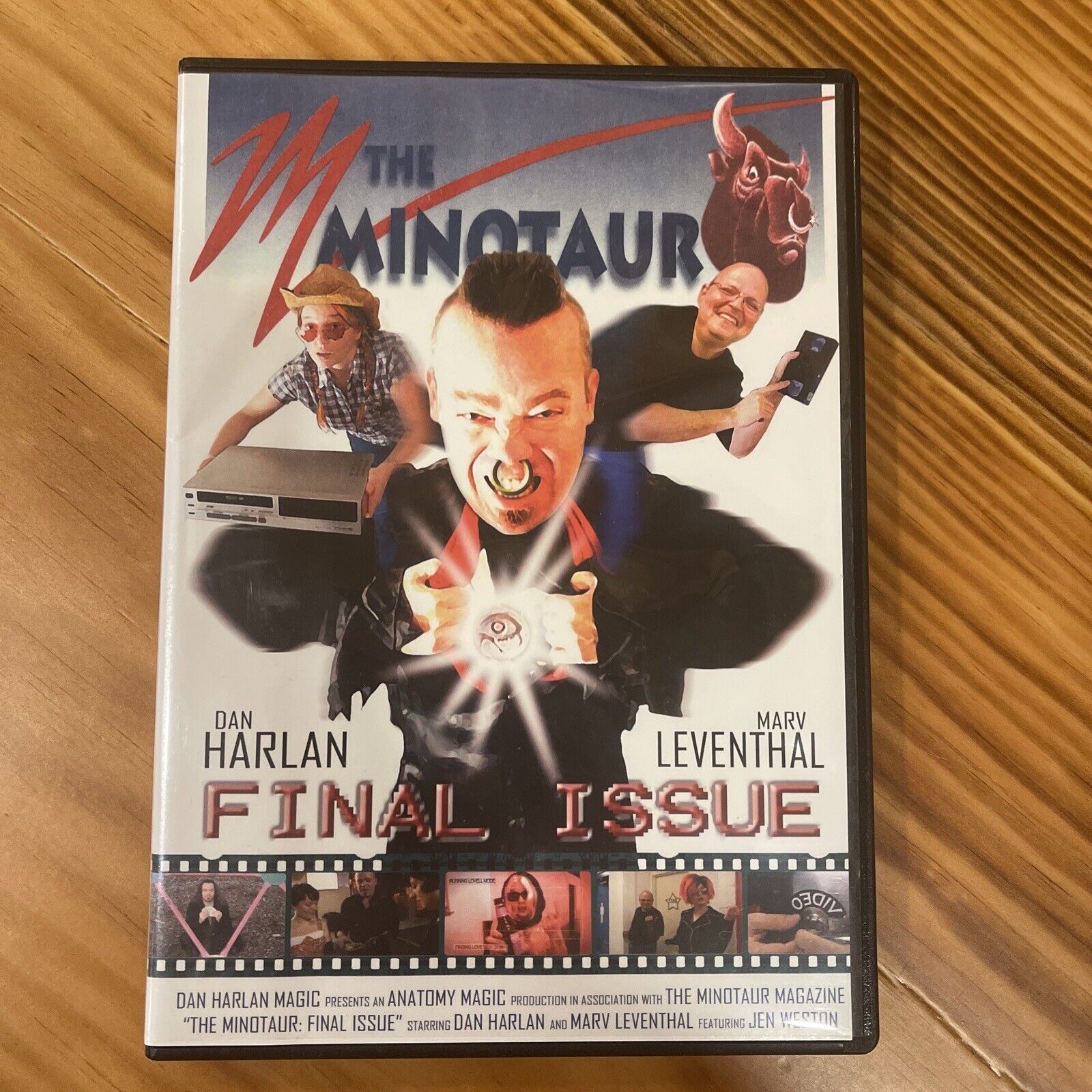 THE MINOTAUR by Dan Harlan & Marv Leventhal (2 DVD SET) Magic DVD - New*