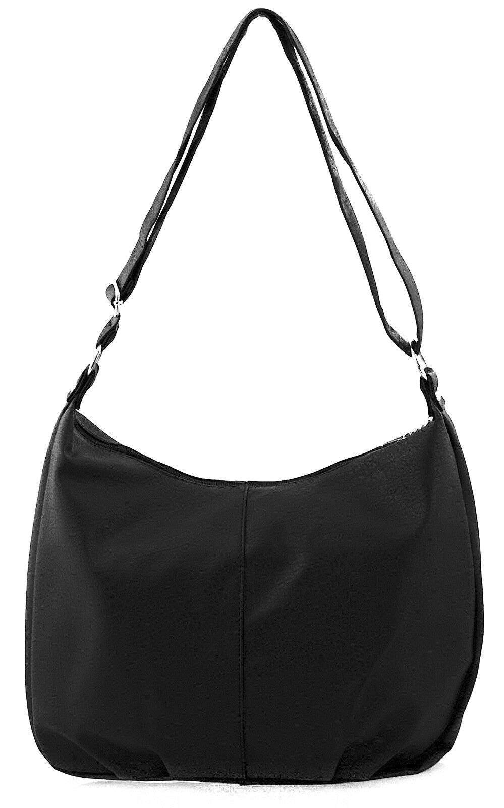 Damen Handtasche Schwarz Schultertasche Shopper Bag gross groß XL Damentasche 