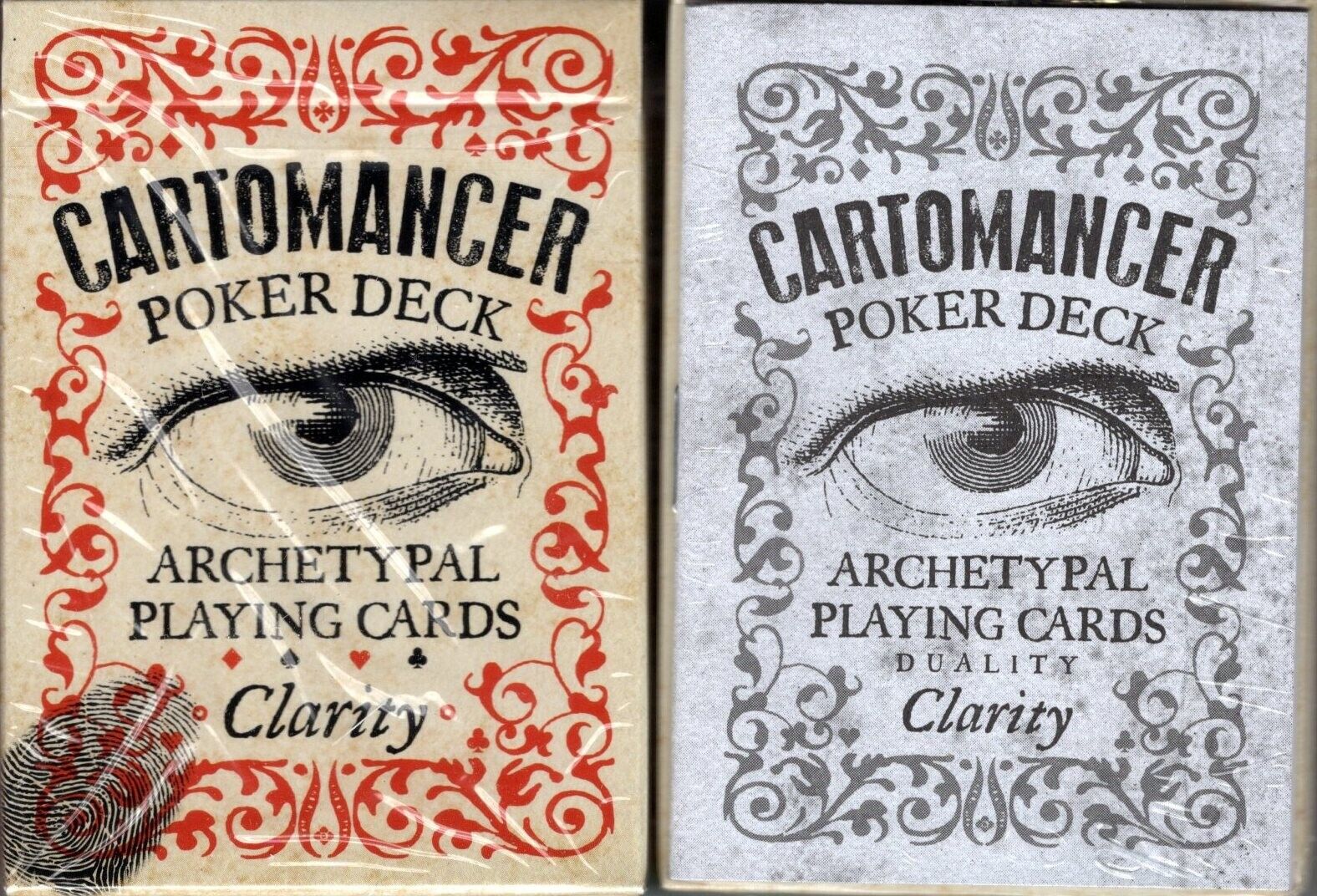 Cartomancer Clarity Playing Cards Poker Size Deck USPCC Custom Limited Sealed