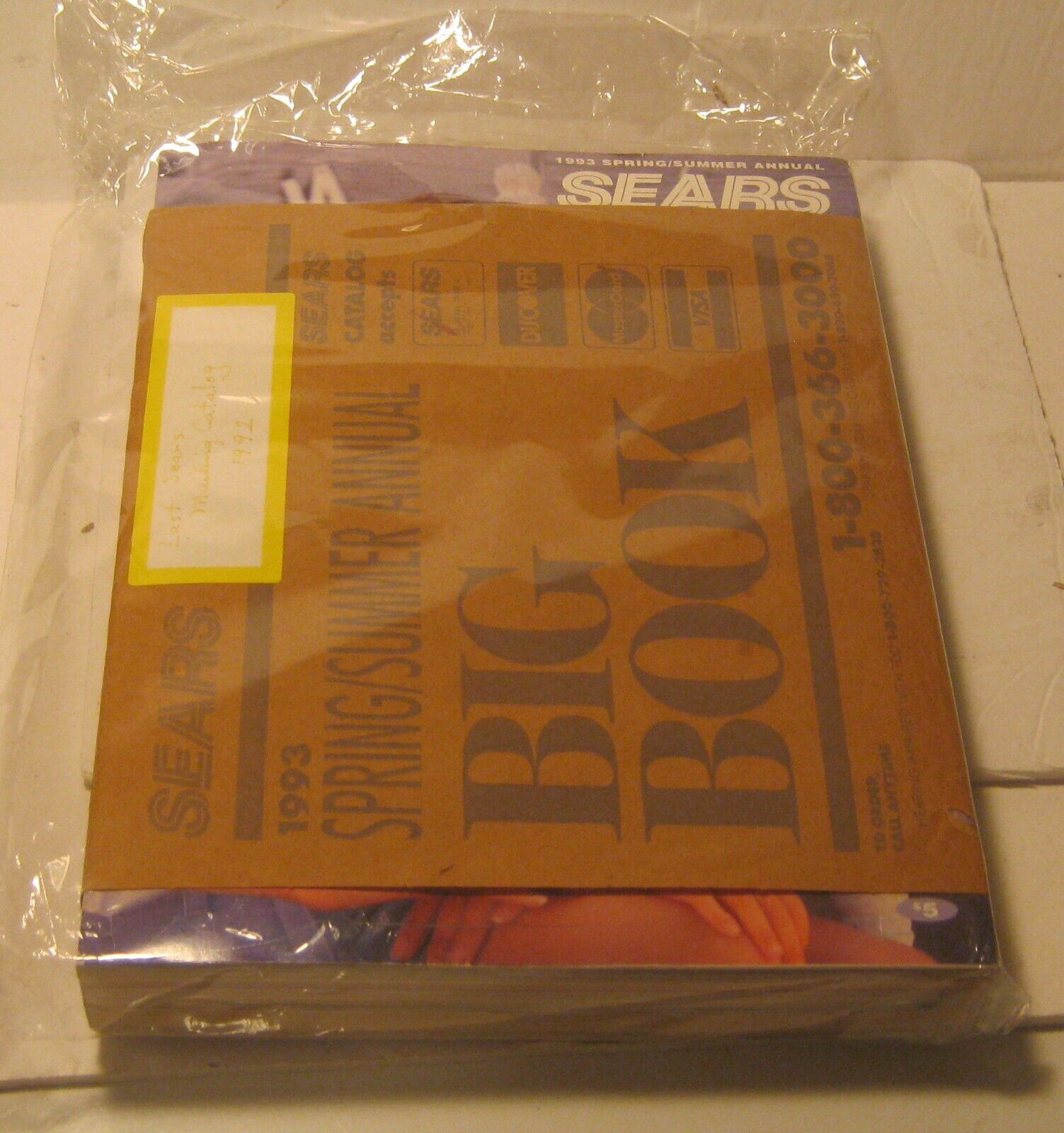 1993 SEARS Catalog LAST YEAR of Issue MINT with Original Wrapper & In A Sleeve