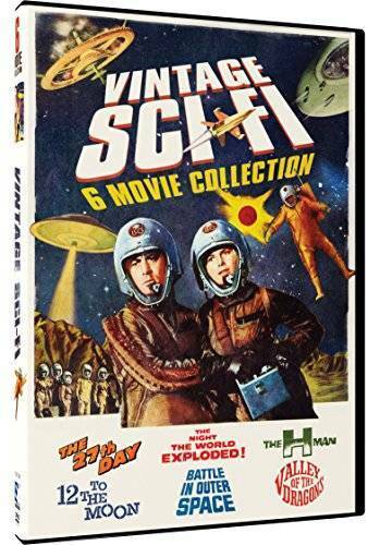 Vintage Sci-Fi Movies - 6 Movie Collection - DVD By Gene Berry - VERY GOOD
