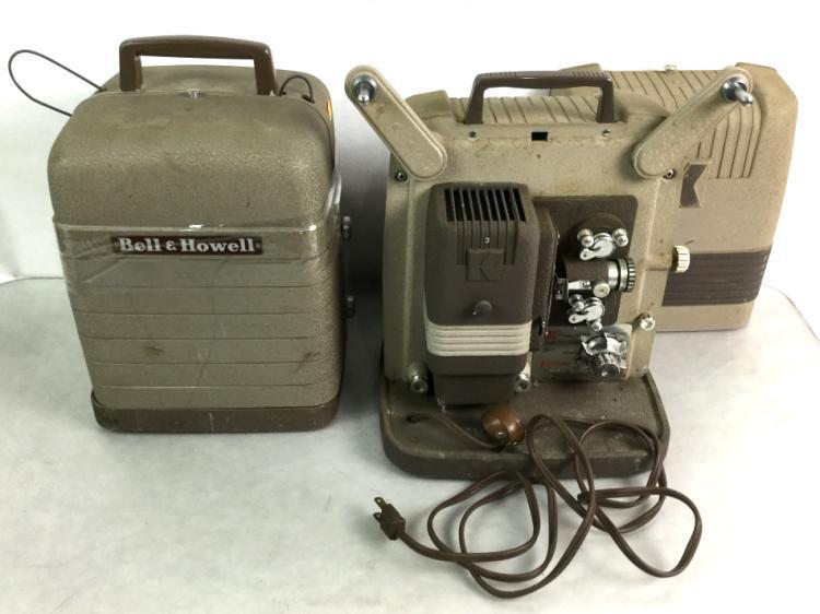 Vtg Keystone And Bell & Howell 8mm Film Projectors Lot 3115