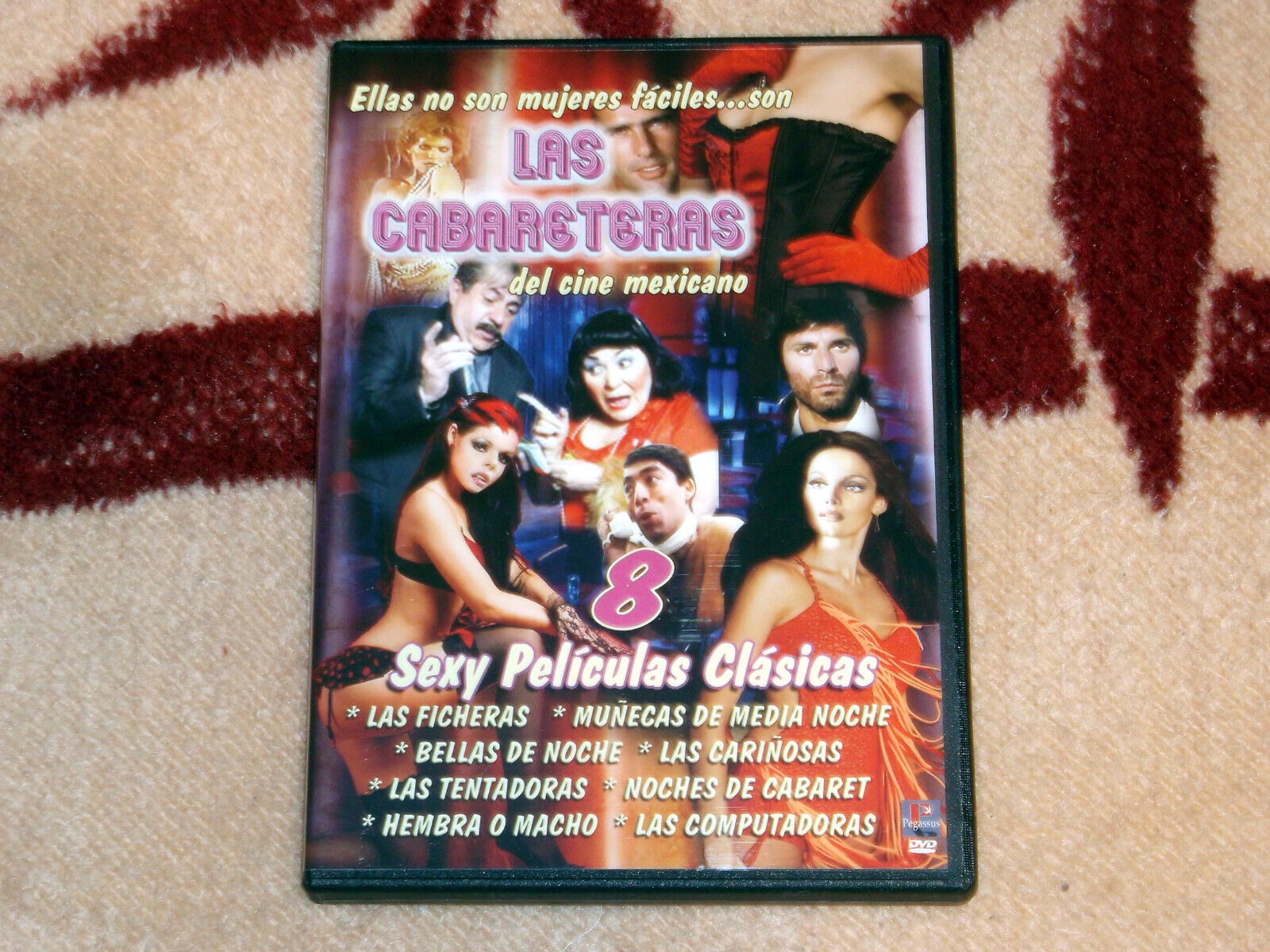 Las Cabareteras DVD 8 Mexican movies vintage Bellas de noche Ficheras Tentadoras