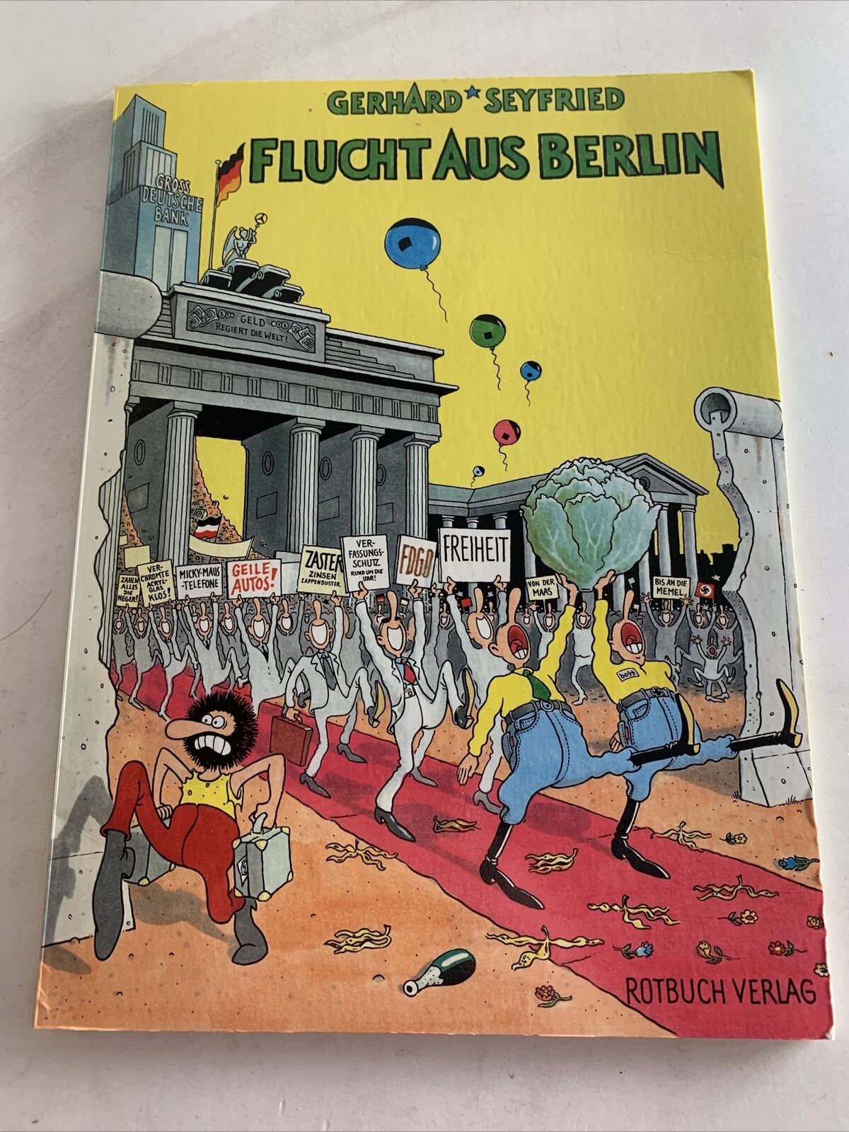 FLUCHT AUS BERLIN By Gerhard Seyfried 1990