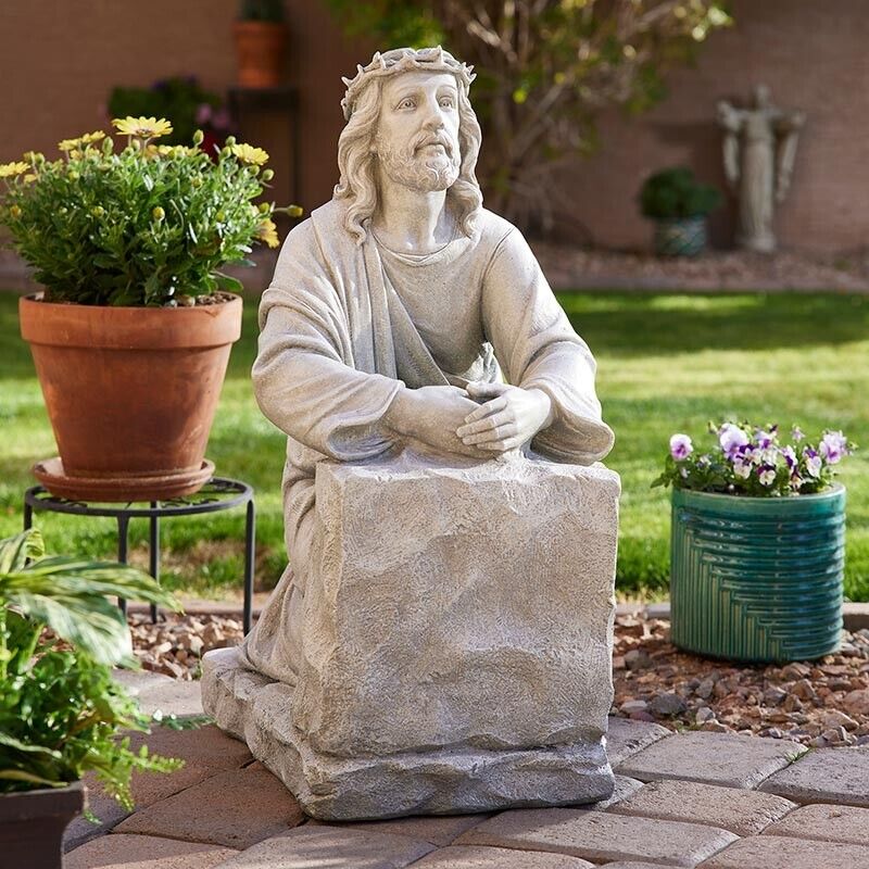 Jesus Praying In The Garden Gethsemane Statue for Churches or Sanctuaries 25 In