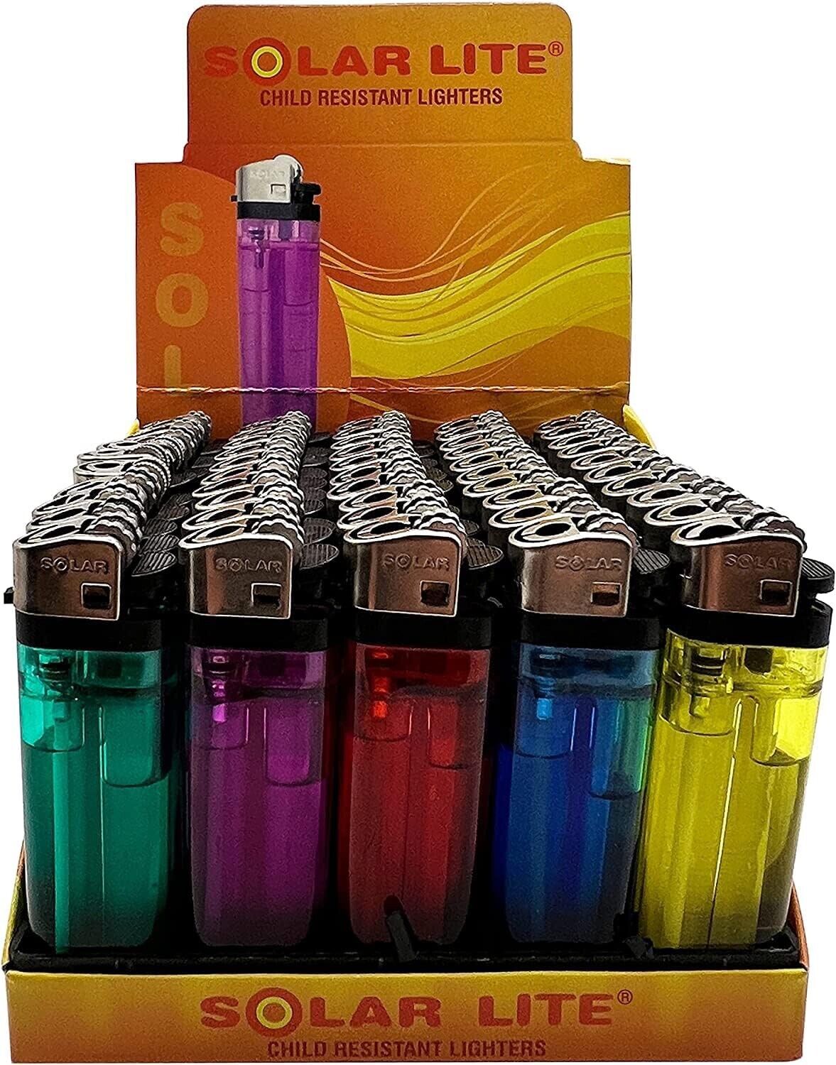 Disposable Lighters (Pack of 50) | Solar Lite®