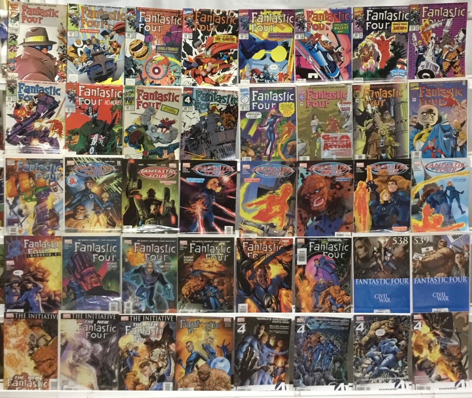 Marvel Comics Fantastic Four Series 1 Comic Book Lot of 40 Issues