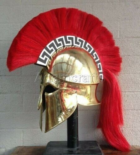 300 Wearable Spartan Helmet Medieval Leonidas Antique Greek  Knight Corinthian