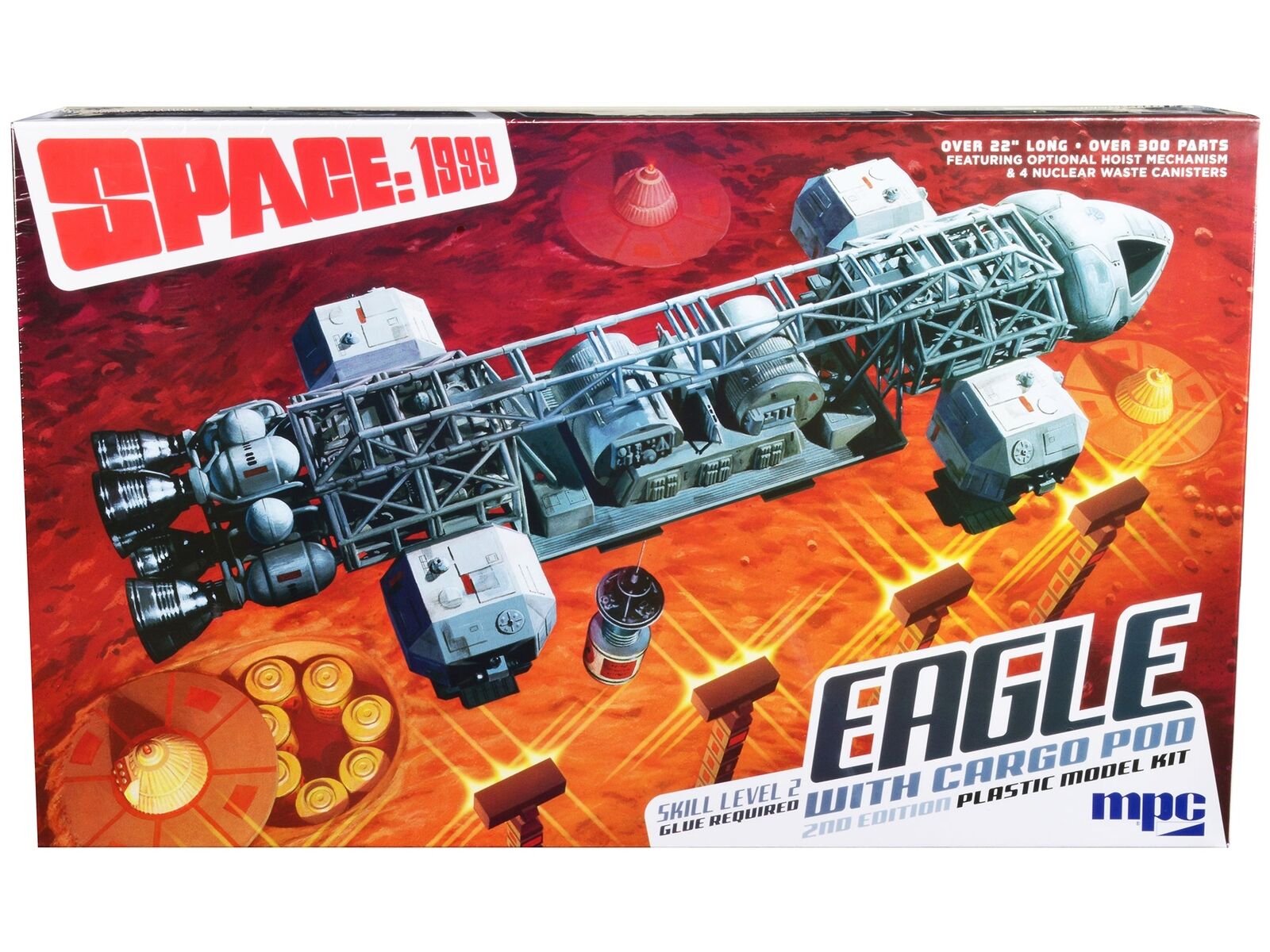 Model Kit Eagle Spacecraft Pod 2nd Space 1999 1975-1977 1/48