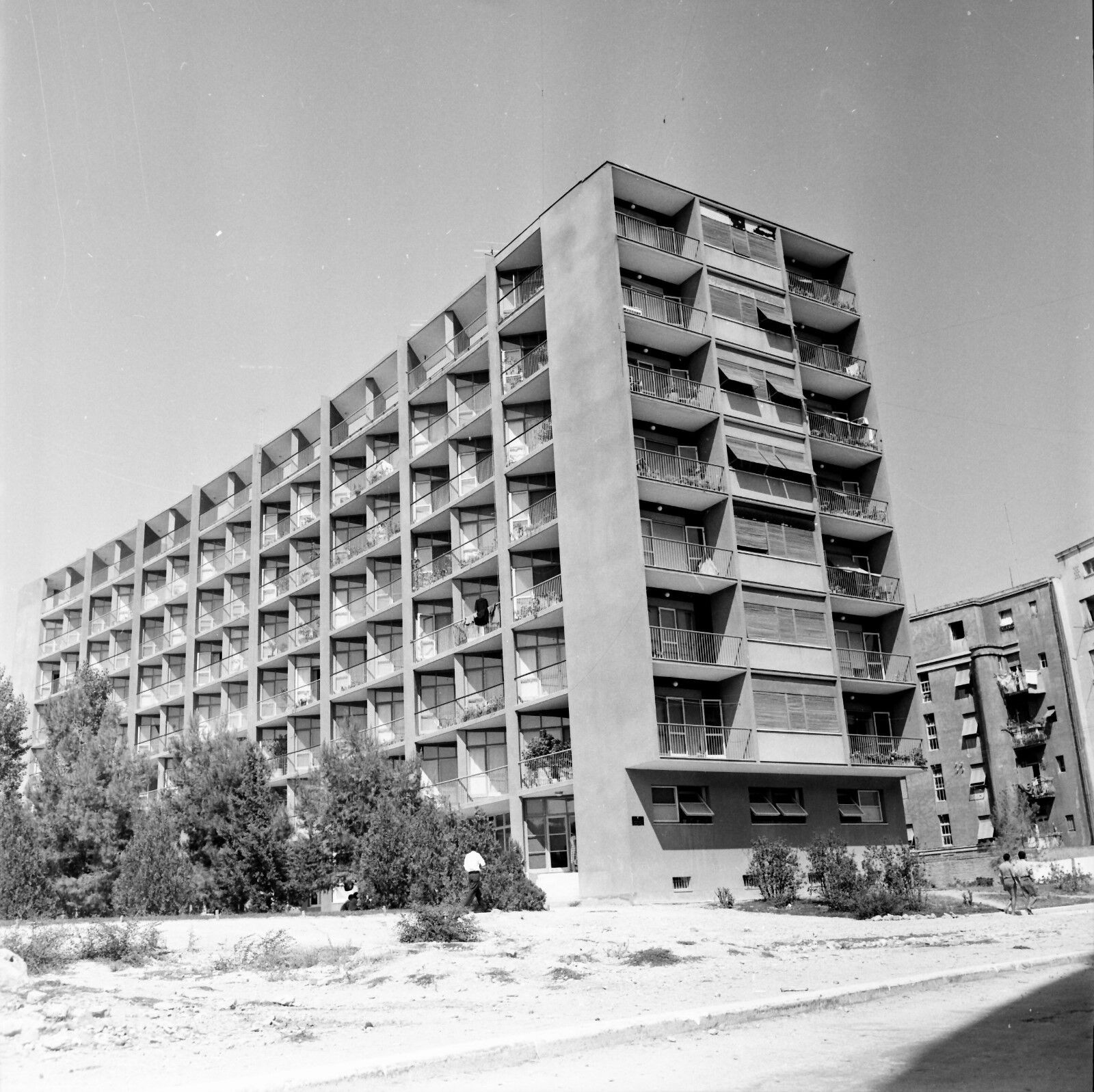 1960 SPLIT - New Buildings Croatia - Negative 6 x 6 - YOUG 65