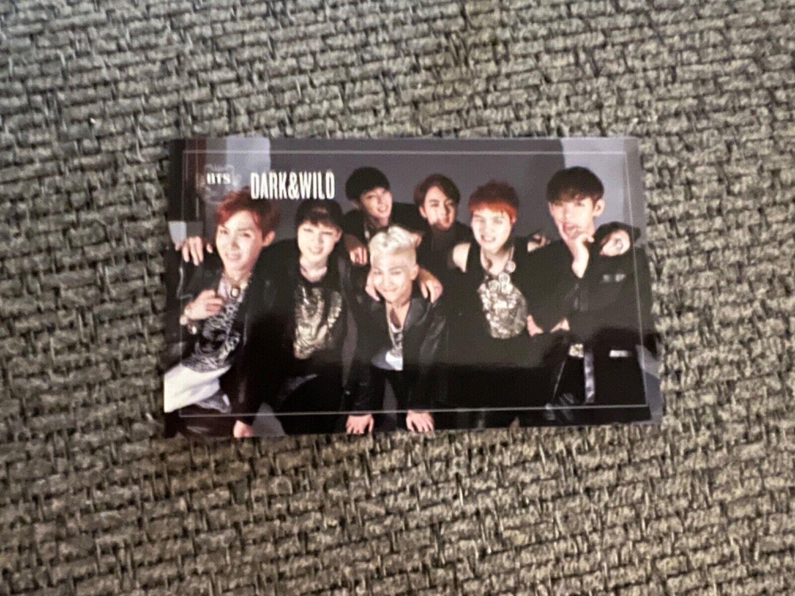 Official BTS [Dark & Wild] Group #2 Photocard