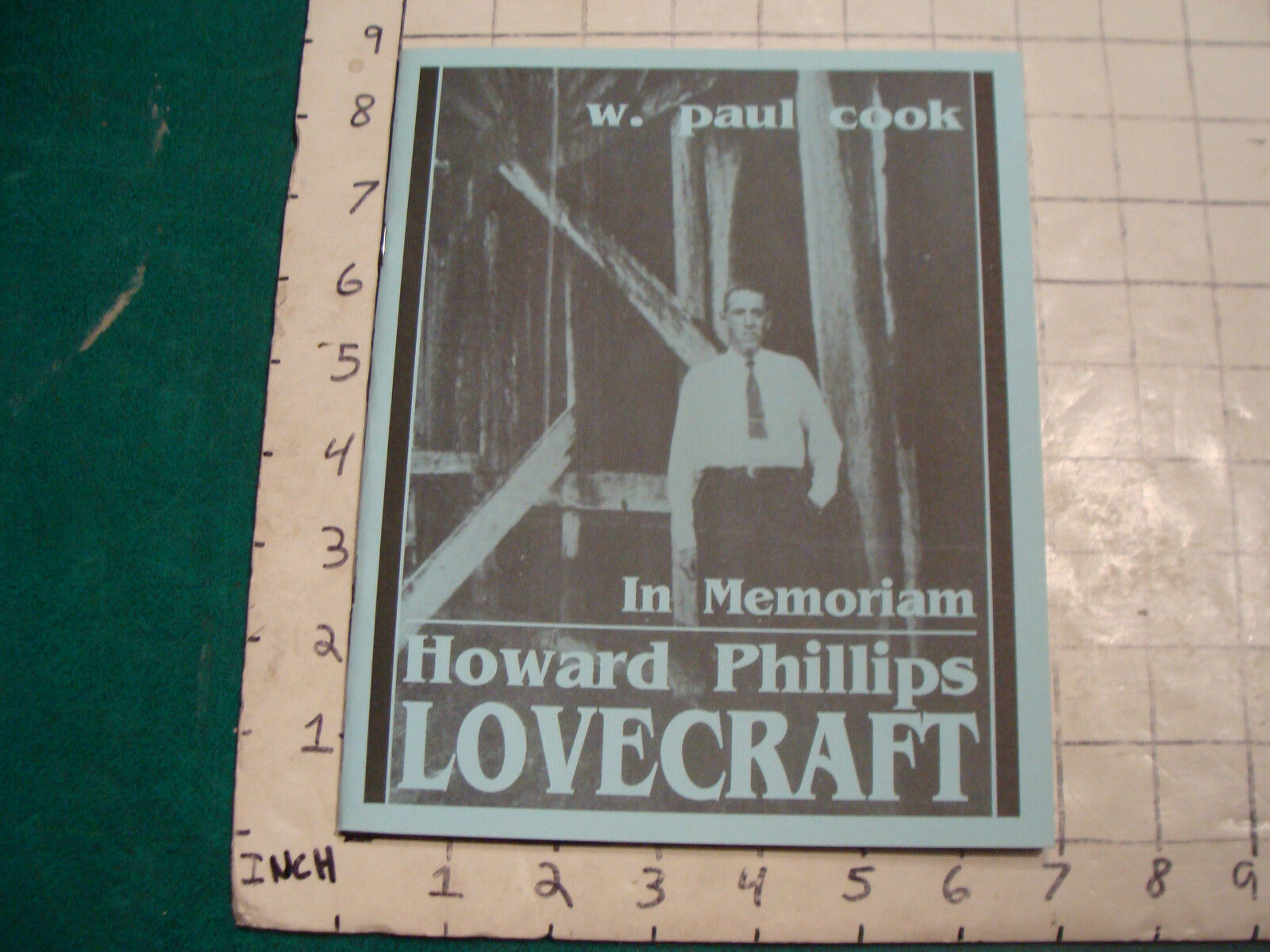 UNREAD: In Memoriam LOVECRAFT by cook, NECRONOMICON PRESS second edition \'91