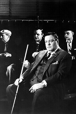THE HUSTLER 24X36 PHOTO POSTER JACKIE GLEASON POOL CUE CAST BEHIND CLASSIC