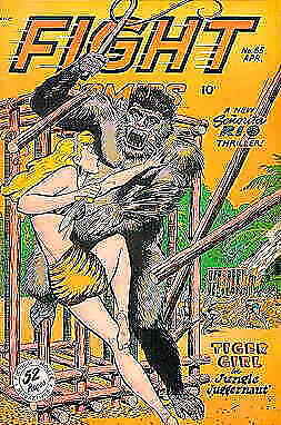 Fight Comics #55 POOR; Fiction House | low grade - April 1948 Tiger Girl - we co